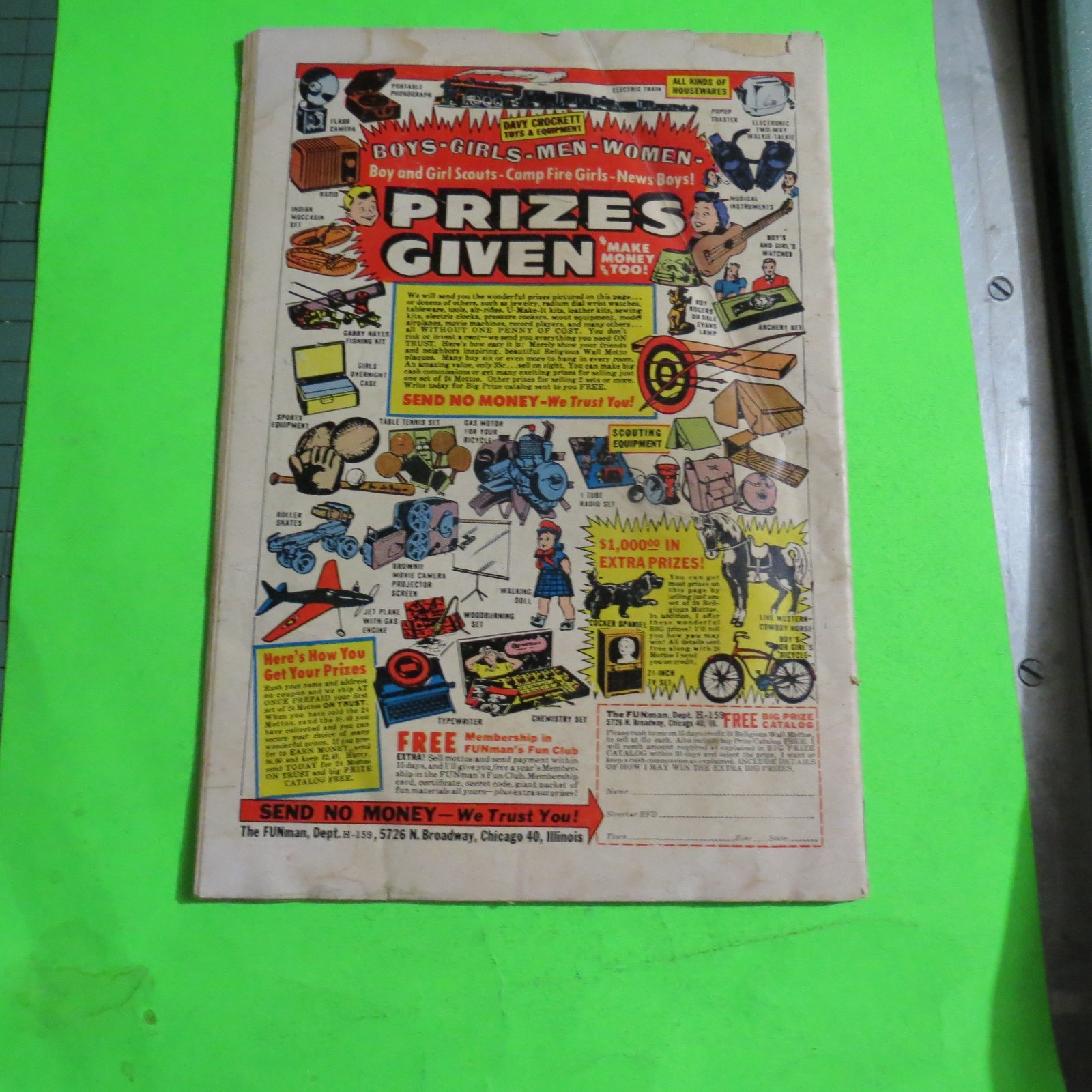 Adventures into the Unknown #88 ACG Comics Silver Age (1957) C3313