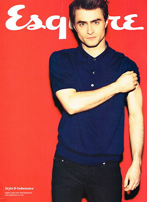 ESQUIRE UK March 2012 Ltd Ed DANIEL RADCLIFFE Lake Bell HUGH DANCY Labrinth @NEW