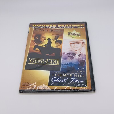 Double Feature Young Land / Ghost Train DVD 2 Western Movies - Brand New Sealed