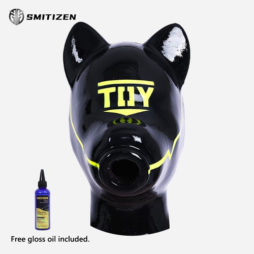 Smitizen Silicone Short Ears Drone Hood Toy Pattern Latex