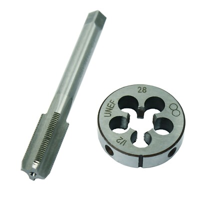 1/2''-28 Tap and Die Set Gunsmithing UNF HSS 1/2'' x 28 22LR 223 5.56 9mm