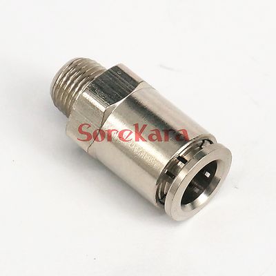  1/8'' BSP Male to Fit Tube O/D 8mm Brass Push In Connector Pneumatic Fitting