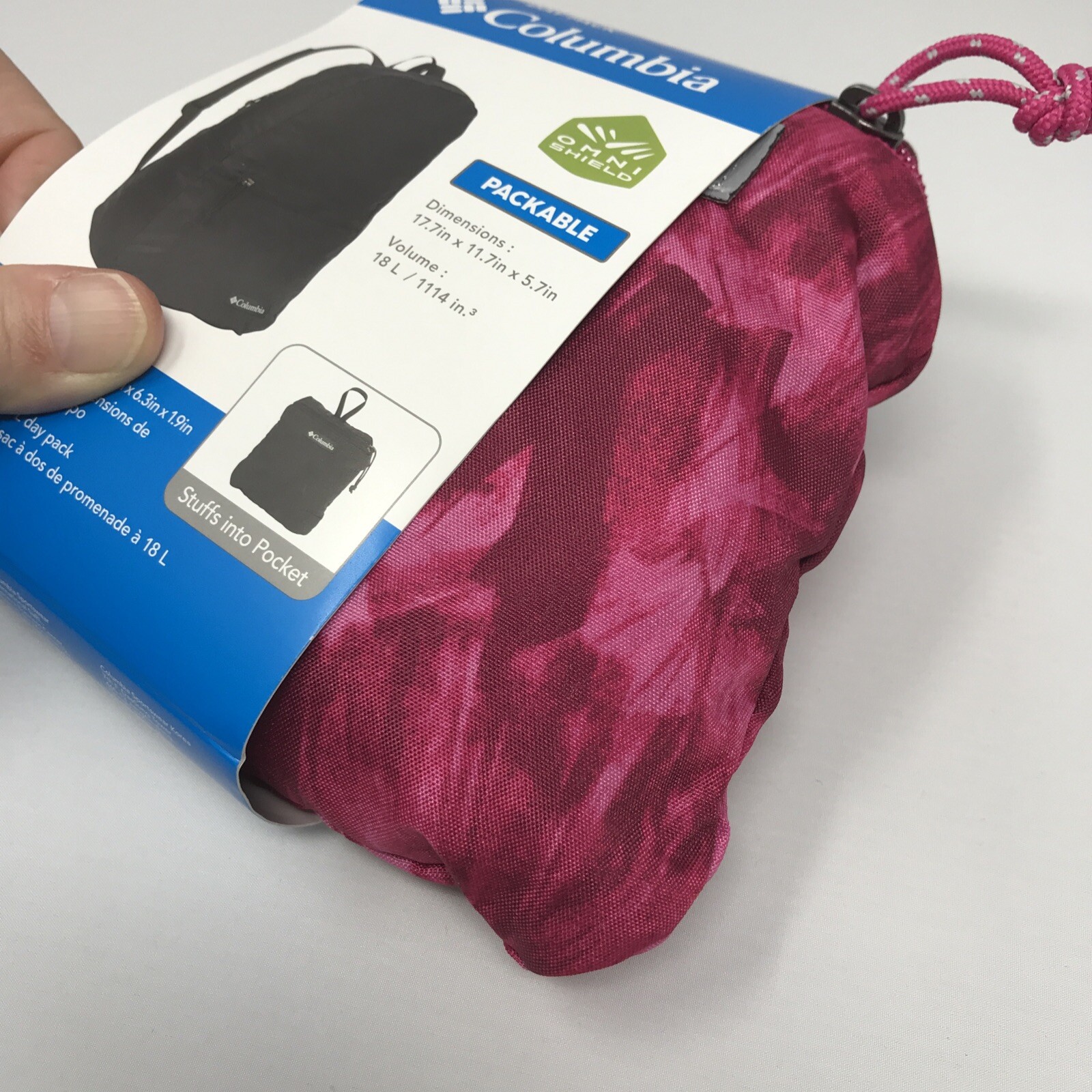 columbia pocket daypack