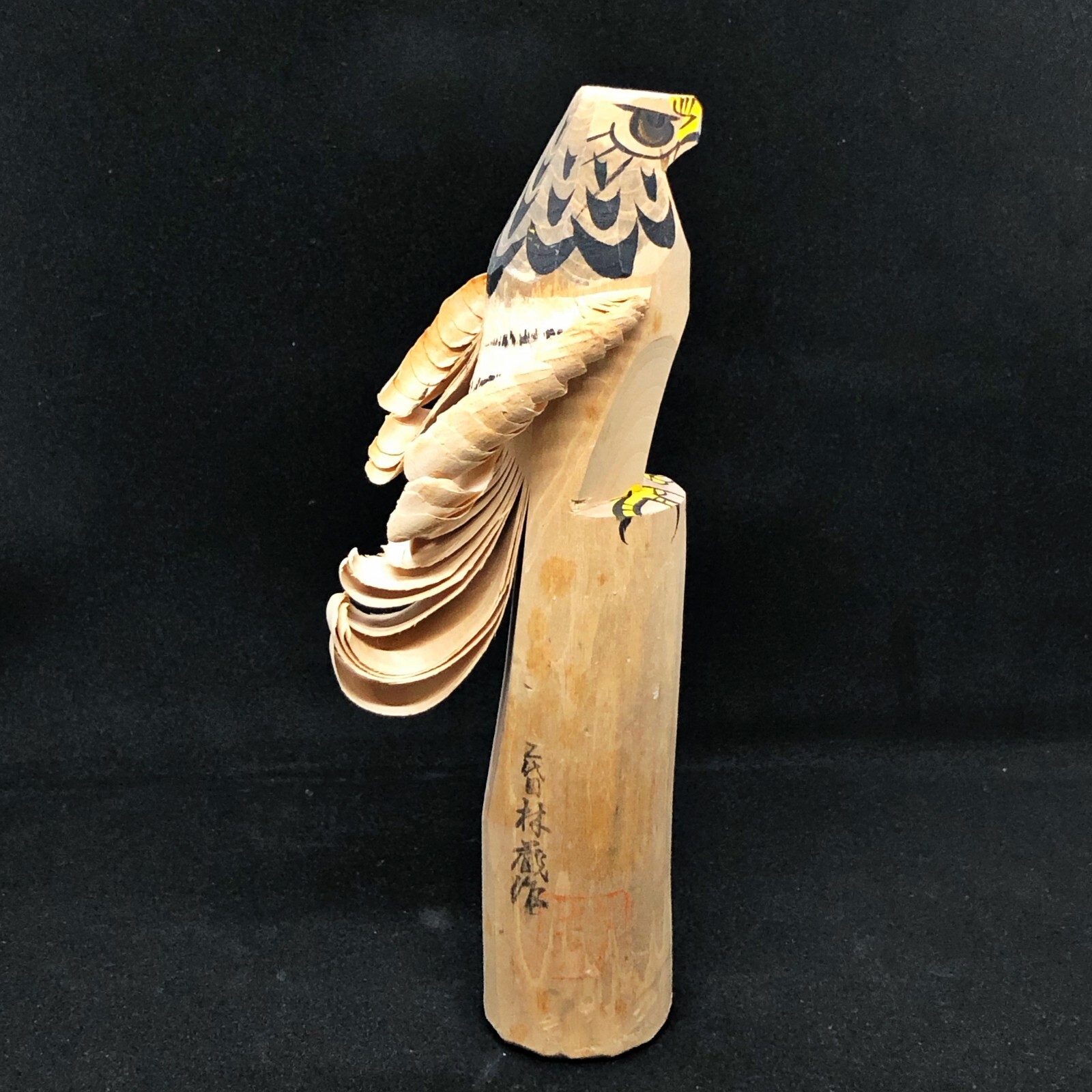 時代　琉球　木彫　盆　33×33㎝　東な7-0304③ 時代 琉球 木彫 盆 33×33㎝ 東な7-0304③
