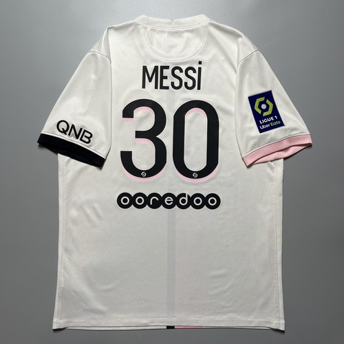 PSG NIKE 2021/2022 FOOTBALL SOCCER AWAY JERSEY #30 MESSI