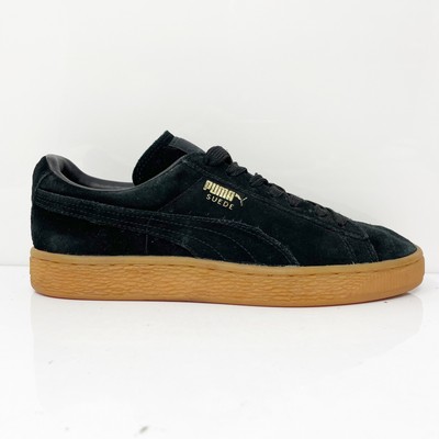 Puma Mens Suede Winter 360987 01 Черная повседневная обувь Кроссовки Размер 5