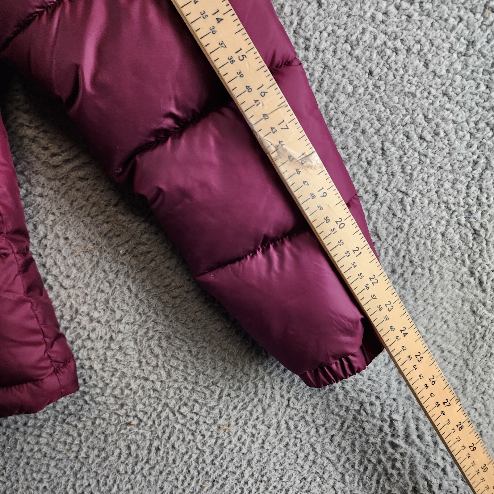Columbia Puffer Colorblocked Full Zip Jacket Women's XS Marionberry Long Sleeve - Picture 9 of 15