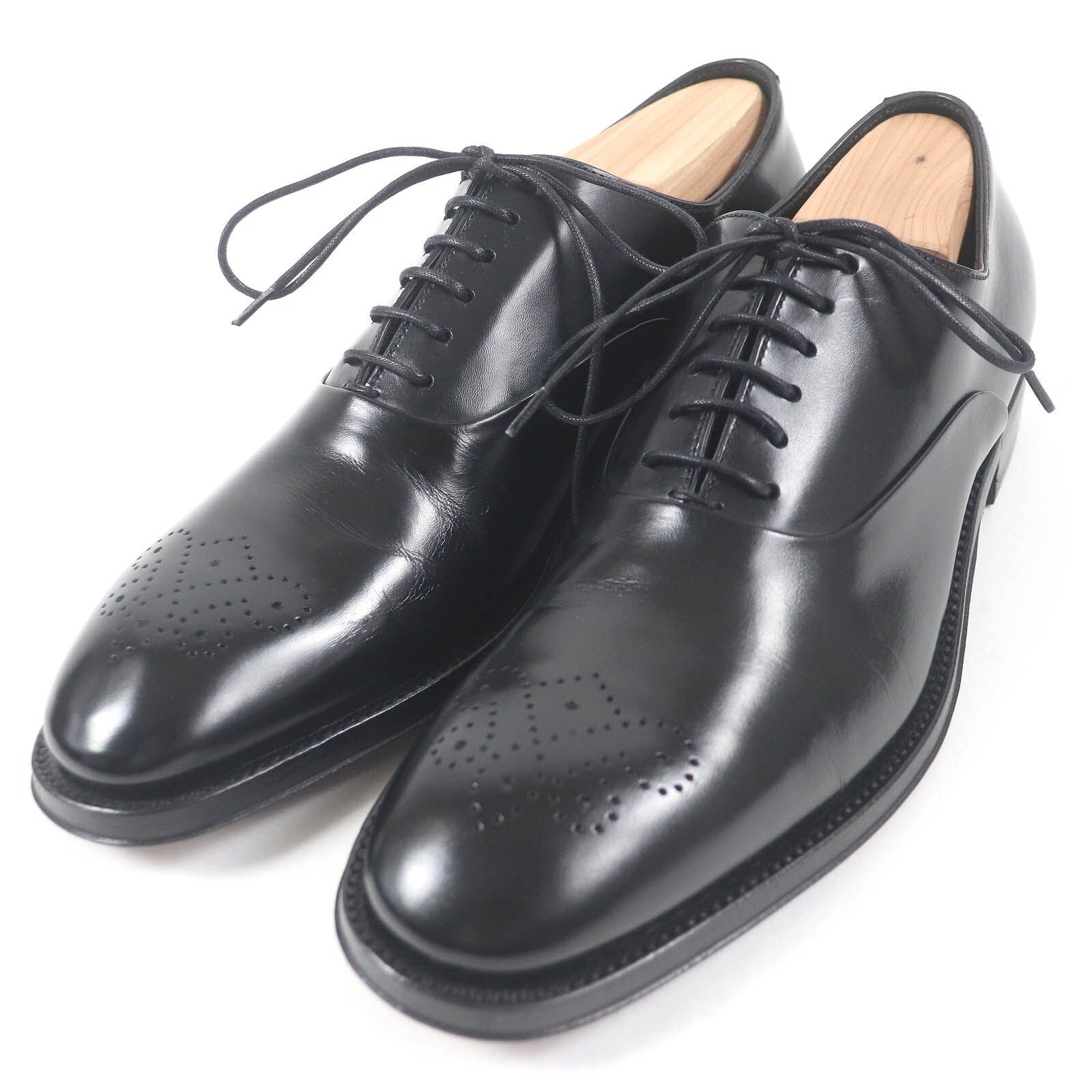 (新品未開封品) ZE:A 9LOVE PHOTOGRAPH 2014 0203 Ermenegildo Zegna XXX Couture Leather Oxford Shoes Size 5