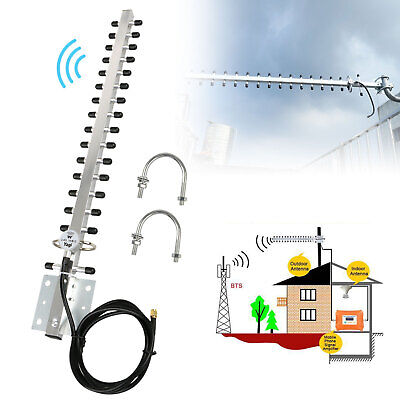 2.4GHz 25dBi Yagi RP-SMA Directional WiFi Antenna for Modem Wireless Card Router