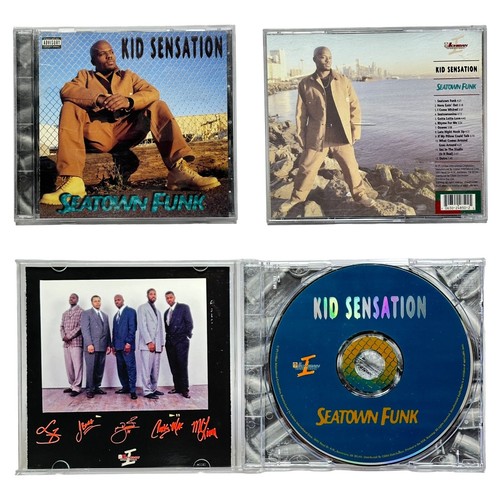 KID SENSATION Seatown Funk Seattle G-Funk Gangsta Hip Hop CD