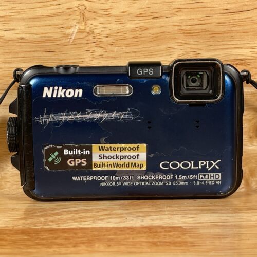 Nikon Coolpix AW100 16MP Built-in GPS 5x Optical Zoom Nikon Coolpix AW100 16MP Built-in GPS 5x Optical Zoom