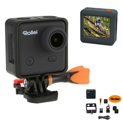 Rollei Action Cam 400 Actioncam mit FullHD WiFi 150° Sport Kamera Weitwinkel NEU