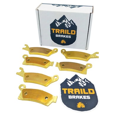 Can-Am Renegade 1000 R/850/650/570 2020-2024 Brass Brake Pad Set Front & Rear