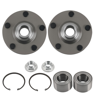 2PC Front Wheel Bearing Hub Set for Ford Escape Tribute Mariner 01-12 BR930286