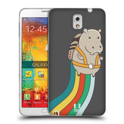 HEAD CASE DESIGNS JETPACK ANIMALS SOFT GEL CASE FOR SAMSUNG PHONES 2