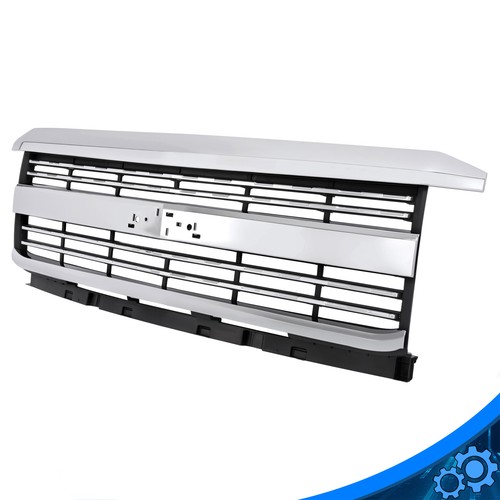 Для Chevy Silverado 2500 HD 3500 HD 2015-2019 Передняя решетка радиатора в сборе Хромированная Решетка радиатора