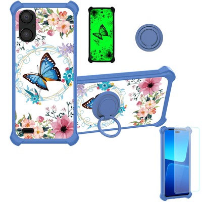 for Nuu Mobiel A23 Plus S6304l Phone Case Cover Screen Protector LHD