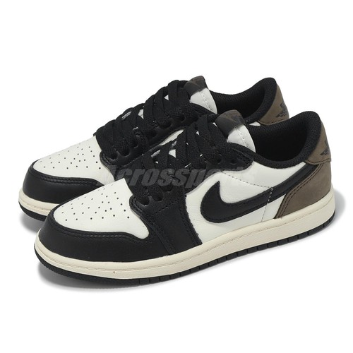Повседневная обувь для детей дошкольного возраста Nike Air Jordan 1 Low OG PS AJ1 Mocha FQ5436-102