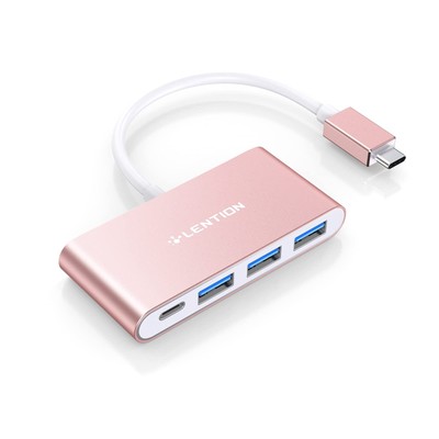 4-in-1 USB-C Hub with 3 USB 3.0 and Type C Power Delivery Compatible 2023-201...