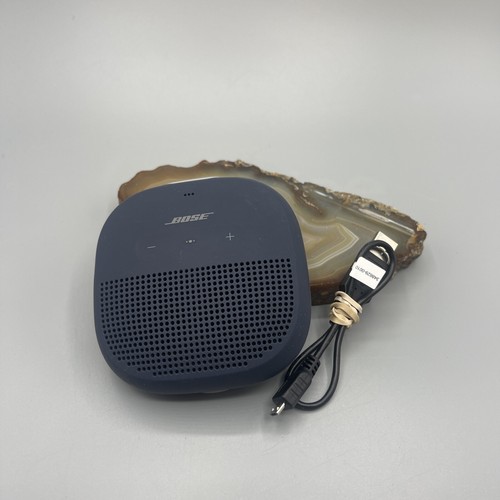 Bose SoundLink Micro Speaker Bluetooth Midnight Blue Tested