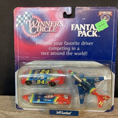 Jeff  Gordon #24 Fantasy Pack 1/64 car, boat & airplane by winners circle