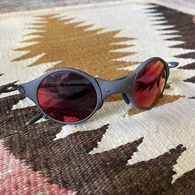 Vintage 90s RARE Oakley Mars X Metal Ruby Iridium Serial #MO22172