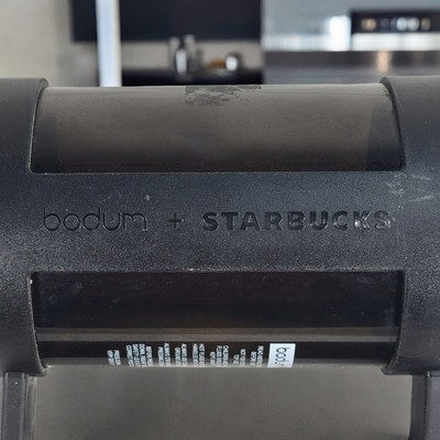 Starbucks Bean 34 oz French Press Coffee Maker- Black