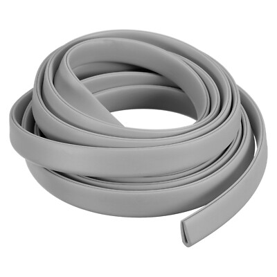 7/32''x 15/32''x 6.5ft Rubber U Channel Edge Trim Fits 1-2mm Edge, Gray