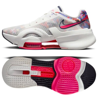 Nike Air Zoom SuperRep 3 Paint Smudge DA9492-100 Women's HIIT Class Shoes Sz 9