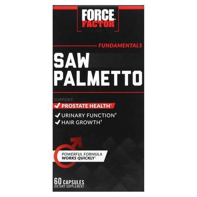 Fundamentals, Saw Palmetto, 60 капсул