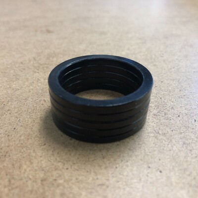 New Bike Bicycle Headset Spacer 1-1/8'' Varies Sizes 5pcs/Bag Black