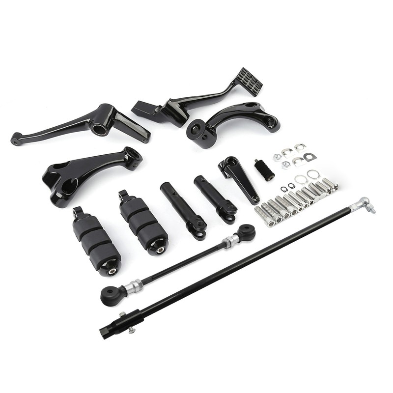 Forward Controls Kit Pegs Levers Linkages Fit For  Harley XL Sportster 883 14-22