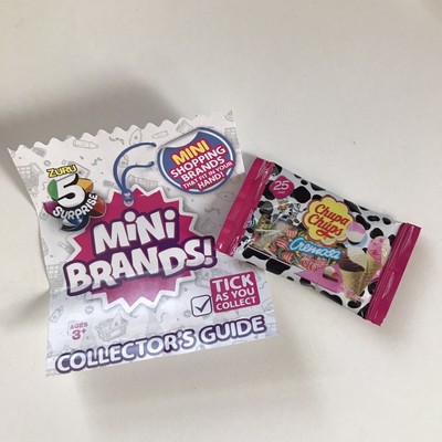 ZURU 5 SURPRISE MINI BRANDS CHUPA CHUPS Cremosa MINIATURE PRETEND PLAY Dollhouse