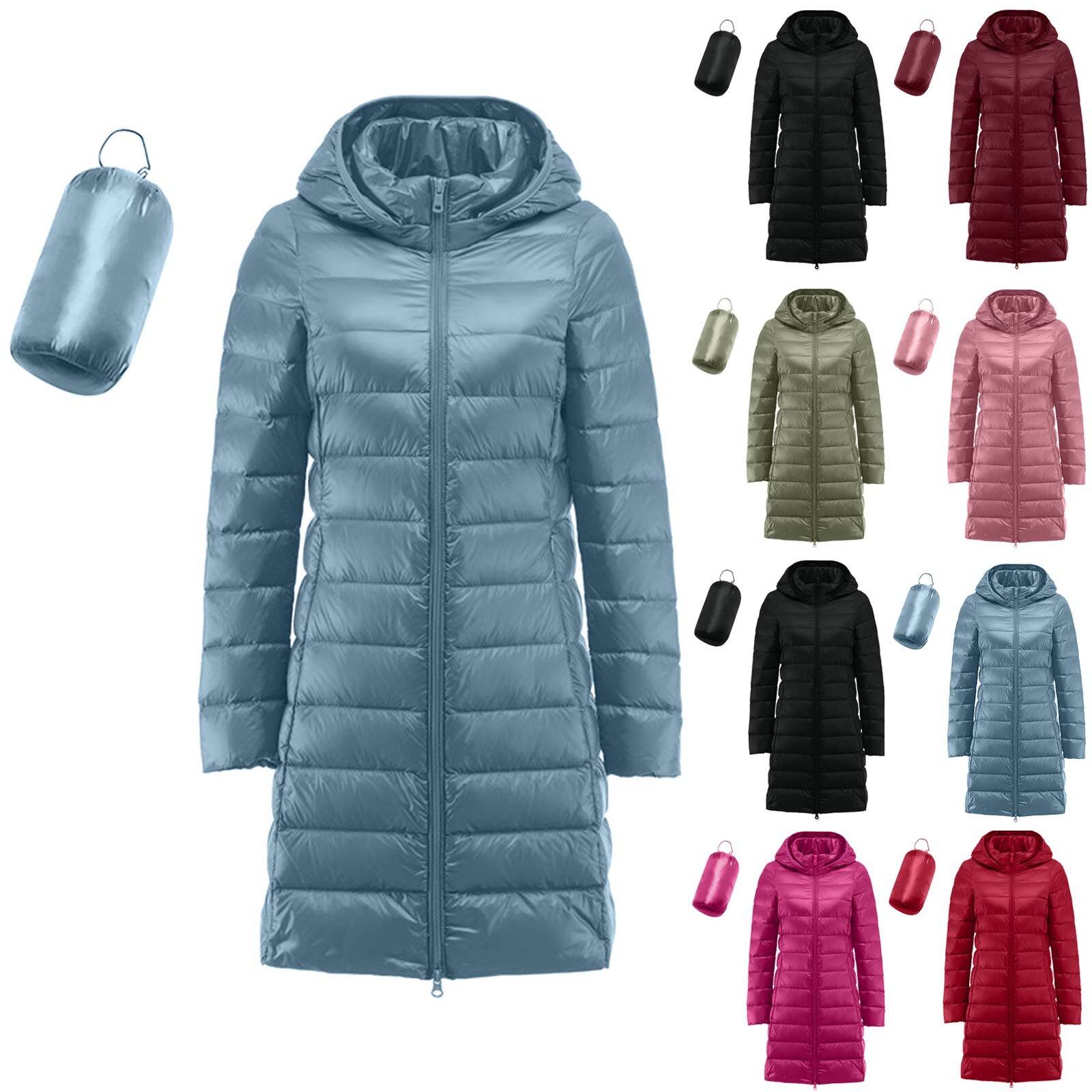 Maternity Winter Clothes Women Warm Lightweight Jacket Hoodless Windproof Winter