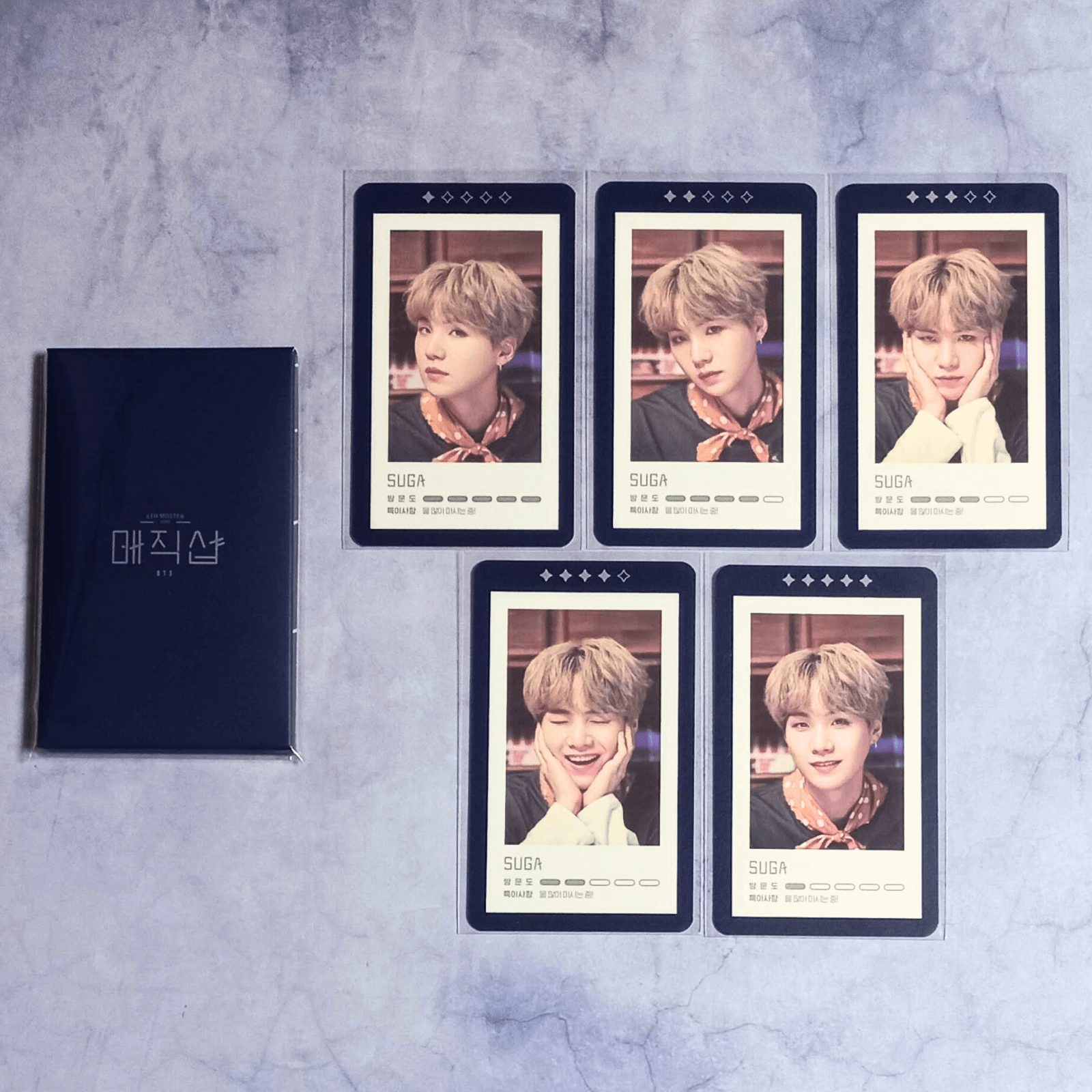 bts 5th muster Magic shop 韓国公演　フォトカード BTS 5th Muster Magic Shop Seoul Official Mini Photo Card - V