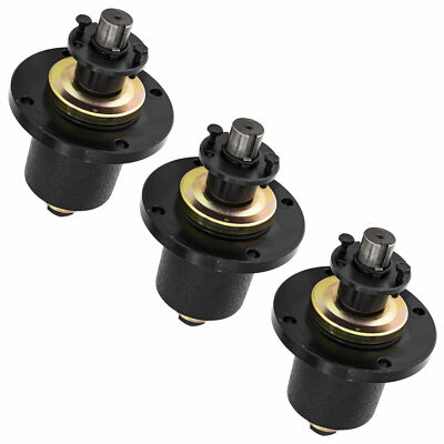 (3) Deck Spindles for Wright 48 52 61 Deck Sentar Sport Rapid 71460134 71460115