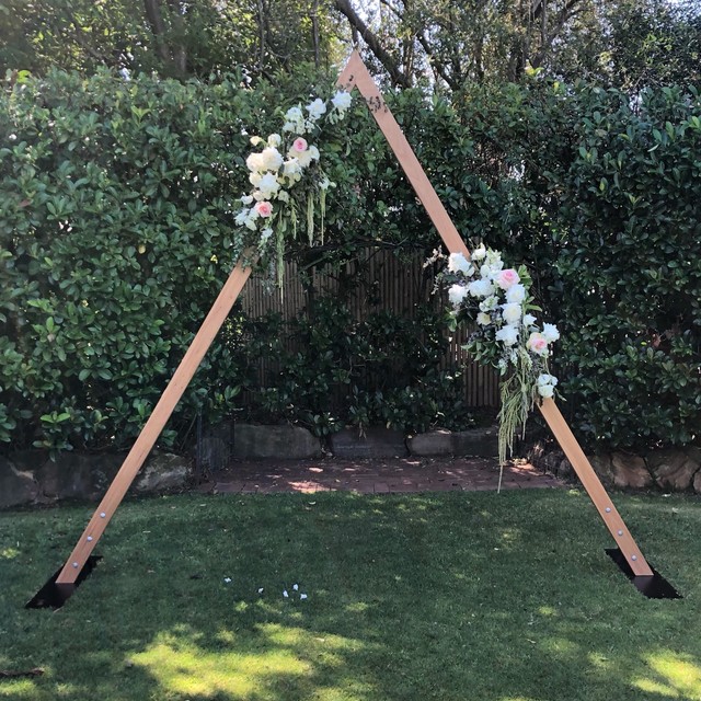 Triangle Arch Arbour Hire