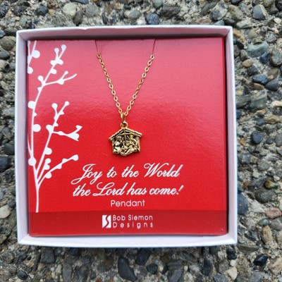 Joy To The World The Lord Has Come Necklace Pendant 