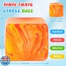 Fidget Toys Squishy Stress Cube, Stress Balls for Kids Adults Squishies Stress Relief, Ice Squishy Cube Sugar Balls, Sensory Toys for Kids with Autism, Fidgets for Classroom Prize Toys (Purple)