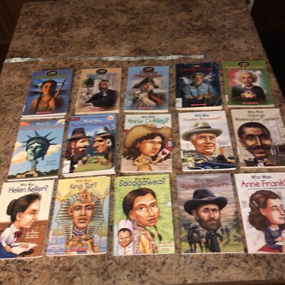 Your Choice Childrens PB Biography $1.50 WHO WAS...? I AM .. WHO IS...?