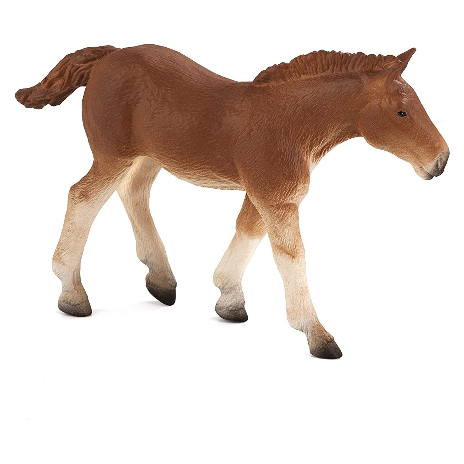 Фигурка животного MOJO Suffolk Punch Жеребенок лошади 387196 НОВЫЙ 