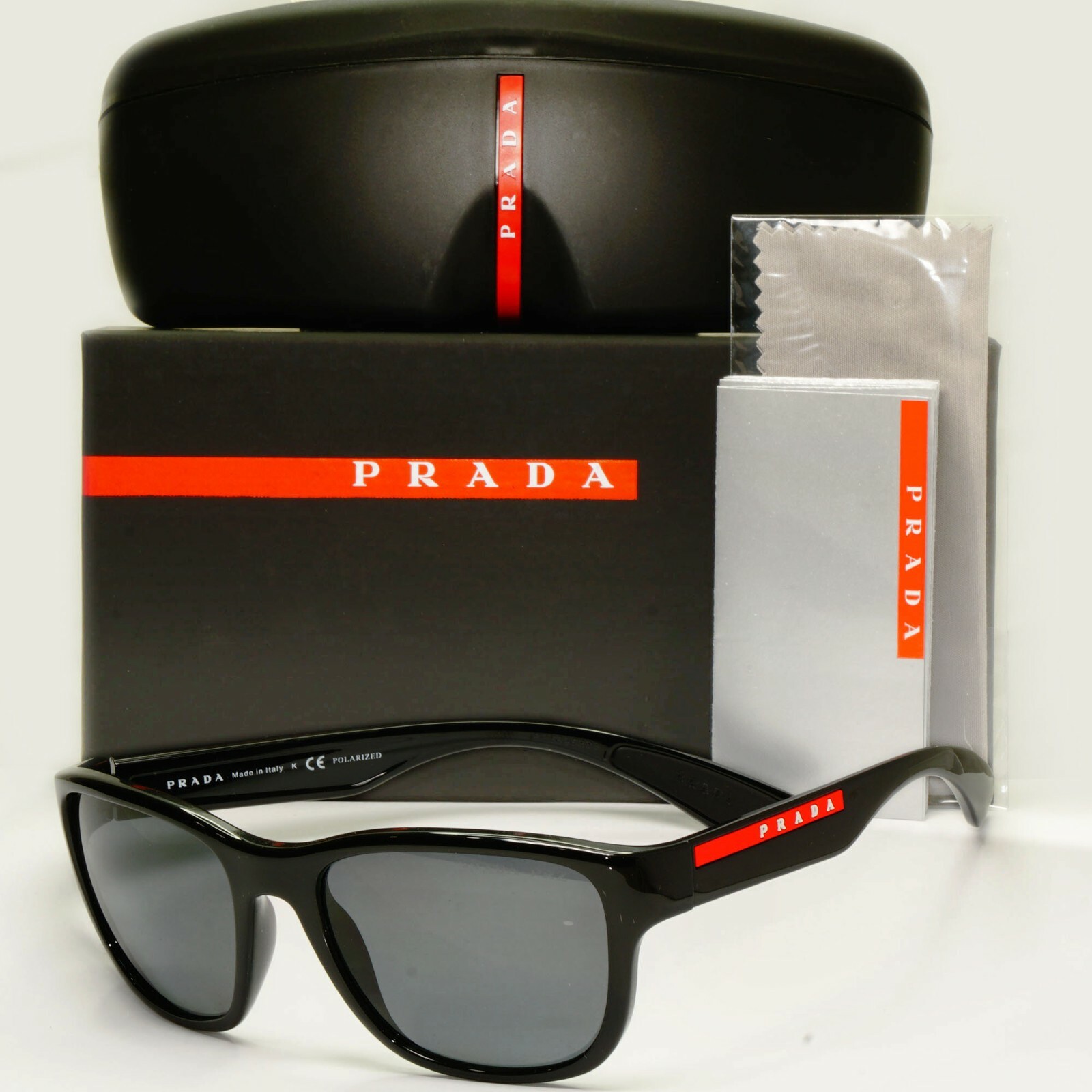新品未使用！PRADAサングラスSPS 01U Prada Linea Rossa SPS 01U DG05S0 Sunglasses - US