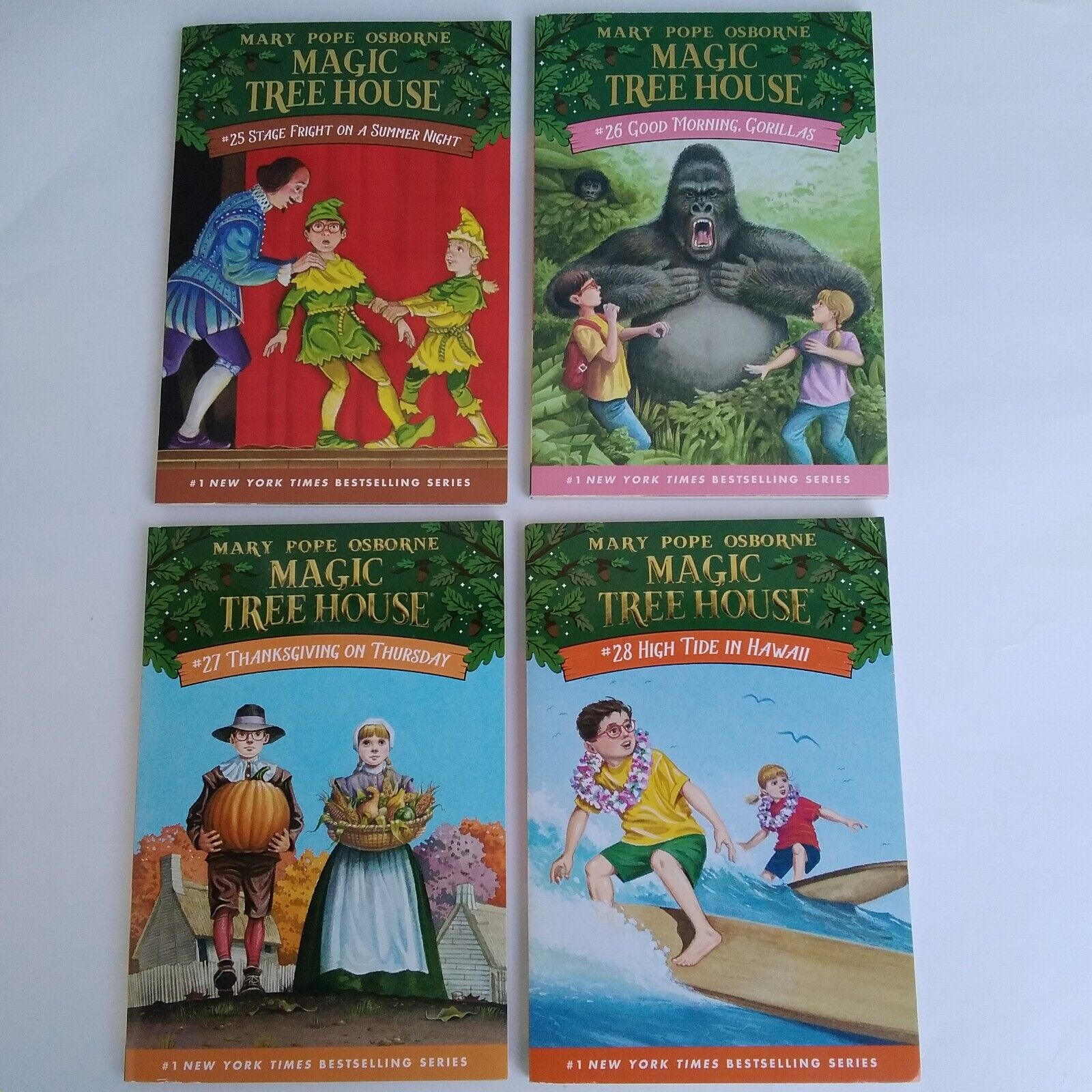 Magic Tree House (books #25, 26, 27, 28) by Mary Pope Magic Tree House (books #25, 26, 27, 28) by Mary Pope