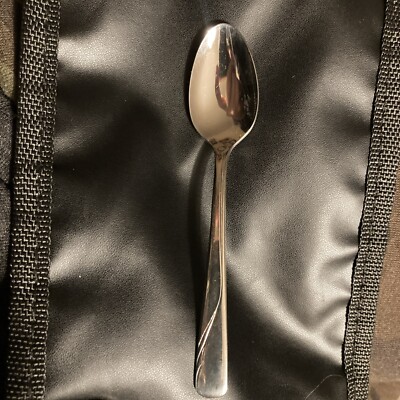 16 Oneida OCEANIC Stainless Demitasse Spoons  vtg Flatware