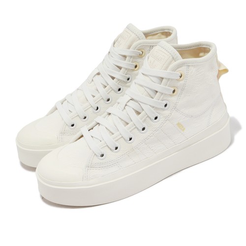 

adidas Originals Nizza Bonega Mid W Crystal White Women Casual Platform GZ4299, Белый, Nizza Bonega Mid W