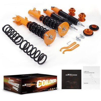 24-fach Einstellbarer Dämpfer Gewindefahrwerk for Volvo 850 S70 C70 1998-2000