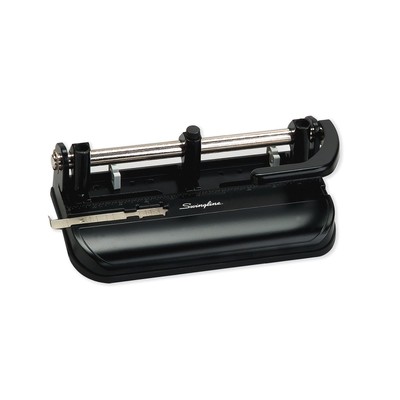 3 Hole Punch Heavy Duty, 32 Sheet Capacity Three Hole Puncher 3 Ring, Adjusta...