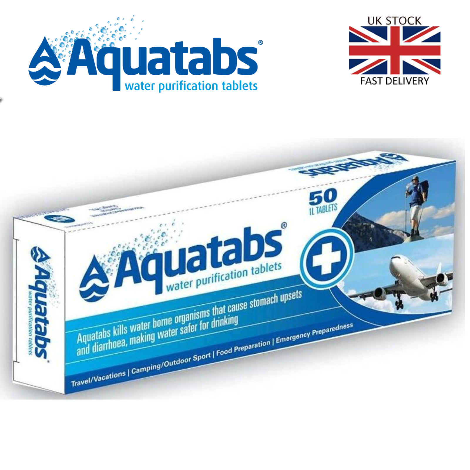 LARGE JOBLOT OF OASIS WATER PURIFICATION TABLETS, CAMPING,BUSHCRAFT