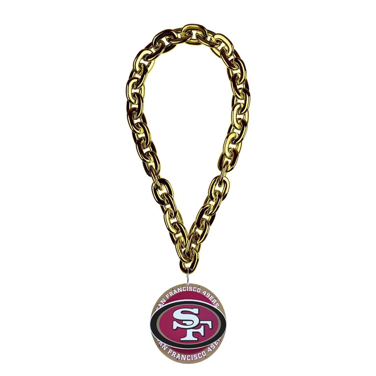 San Francisco 49ers NFL FOCO Big Logo Light Up Gold Spinner