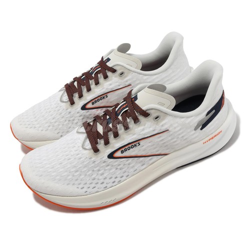 

Мужские шоссейные кроссовки Brooks Hyperion Oyster Mushroom Black Iris 1104071D-095, Белый, Hyperion